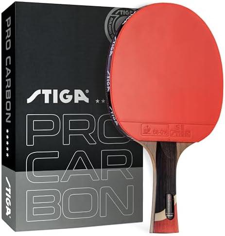 Unleash Your Table Tennis Skills with the STIGA Pro Carbon – A Perfect Racket for Tournament Play!